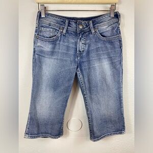 Silver Jeans Size 26 Suki Bermuda Denim Shorts‎ Western